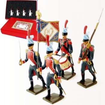 L&eacute;gion du Danube, coffret de 4 figurines