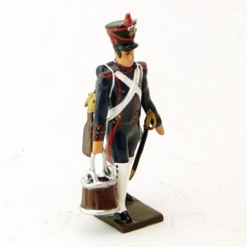 artilleur de la ligne, guêtres blanches, avec seau