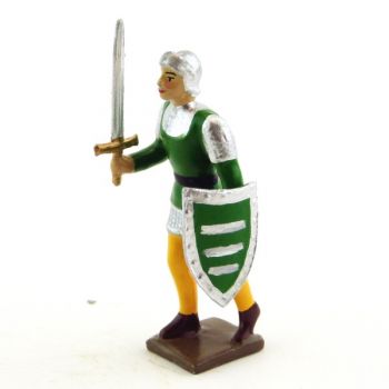 archer avec &eacute;p&eacute;e et bouclier