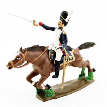 officier des Grenadiers de la Garde &agrave; la charge