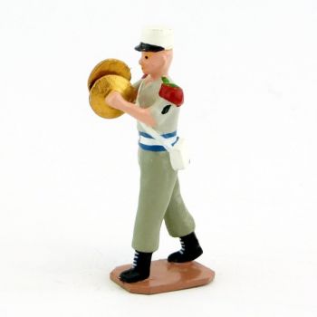 Cymbales de la Musique De La L&eacute;gion Etrang&egrave;re, tenue Terre de France (S.E.A)