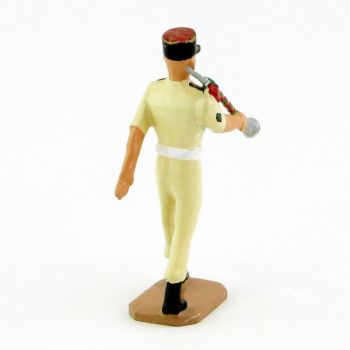 Tambour major de la Musique De La Légion Etrangère, tenue Sable (S.E.A)