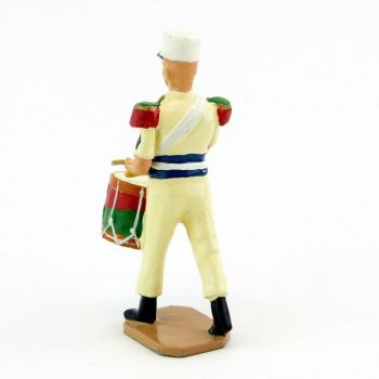 Tambourde la Musique De La Légion Etrangère, tenue Sable (S.E.A)
