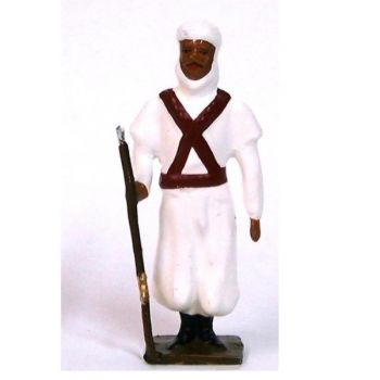 M&eacute;hariste debout avec fusil