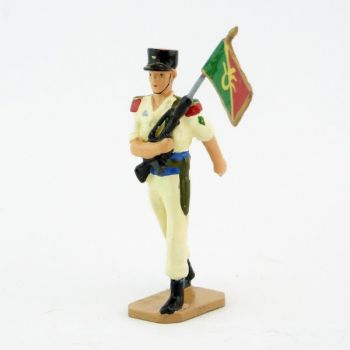 Porte fanion, tenue Sable - L&eacute;gion Etrang&egrave;re (S.E.A)