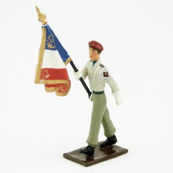 porte-Drapeau du 8e RPIMa (R&eacute;giment de Parachutistes d'Infanterie de Marine)