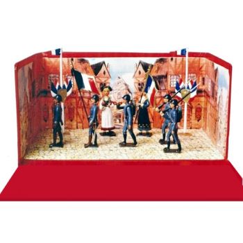 diorama &laquo; la lib&eacute;ration de Strasbourg &raquo;