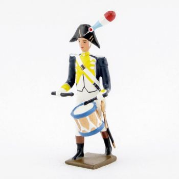 caisse roulante (tambour) de la musique du 57&egrave;me de ligne