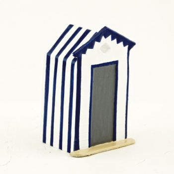 Cabine de plage bleue (en volume)