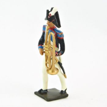 trombone &agrave; piston de la musique du 18&egrave;me de ligne