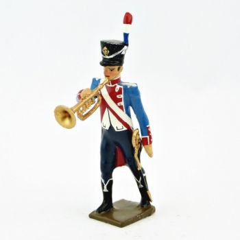 trompette de la Musique du 17e Rgt d'infanterie l&eacute;g&egrave;re