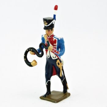 serpent de la Musique du 17e Rgt d'infanterie l&eacute;g&egrave;re