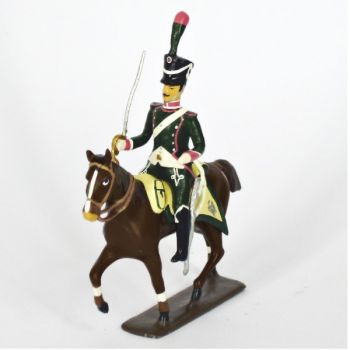 cavalier du 7&egrave;me regiment de chasseurs &agrave; cheval