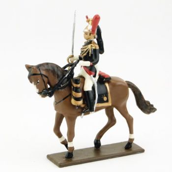 officier de la Garde R&eacute;publicaine &agrave; cheval