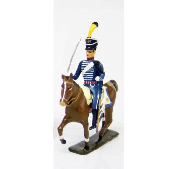cavalier du 1er r&eacute;giment de hussards (1808)