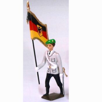 porte-drapeau de la Garde f&eacute;d&eacute;rale Allemande