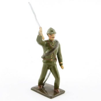 officier de l'infanterie coloniale française, tenue kaki (1916)