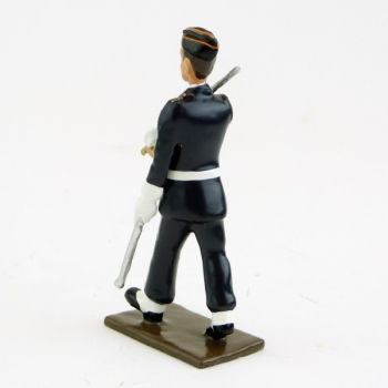 élève de la garde au drapeau du Prytanée de la Flèche au défilé