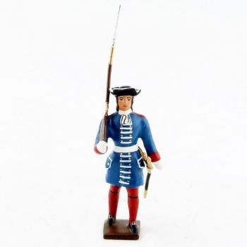 grenadier de la garde française louis xiv avec fusil