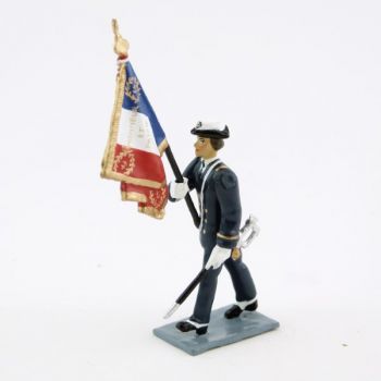 porte-Drapeau (femme) de l'Ecole navale