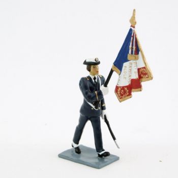 porte-Drapeau (femme) de l'Ecole navale