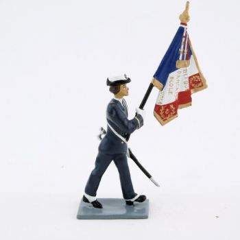 porte-Drapeau (femme) de l'Ecole navale