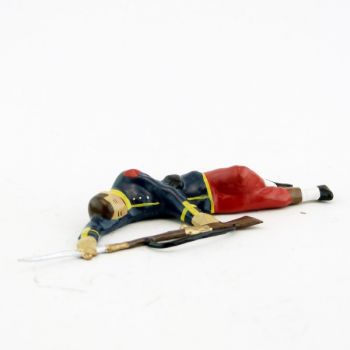 L&eacute;gionnaire mort avec fusil