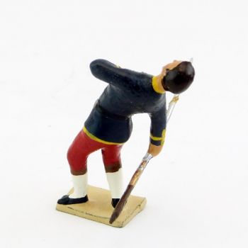 Légionnaire blessé au cœur, tête nue