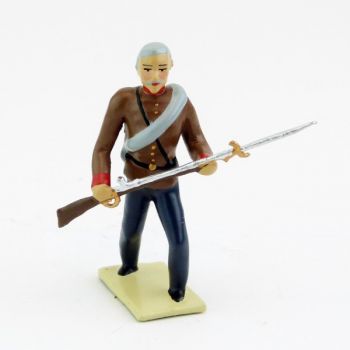 Vieux Mexicain fusil dans les mains