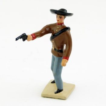 Mexicain brandissant un revolver