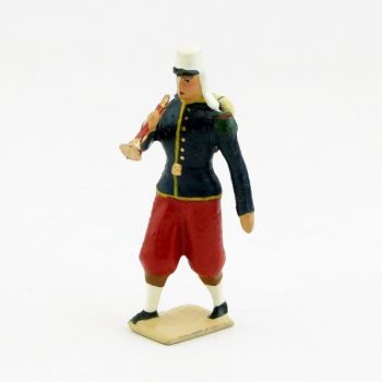 Trompette de la Légion avec couvre nuque