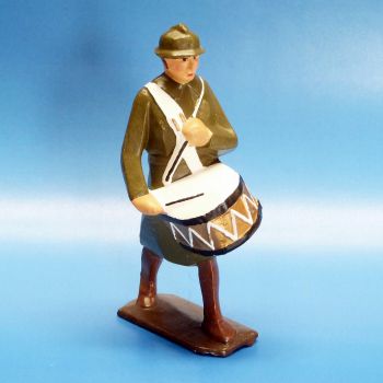 Tambour 1939 en Capote Kaki (grande taille, h. 12 cm)