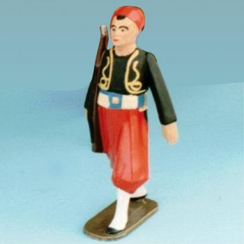 Zouave (grande taille, h. 12,5 cm)