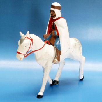 Spahi &agrave; Cheval (grande taille, h. 17 cm)