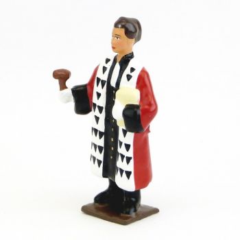 Juge (femme) sans toque