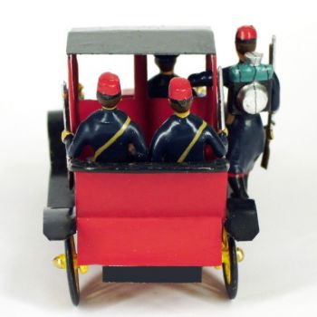 Taxi de la Marne rouge (Musée de l'Armée), 4 personnages, en coffret