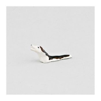 Chien de chasse &agrave; courre (Beagle) dans l'eau