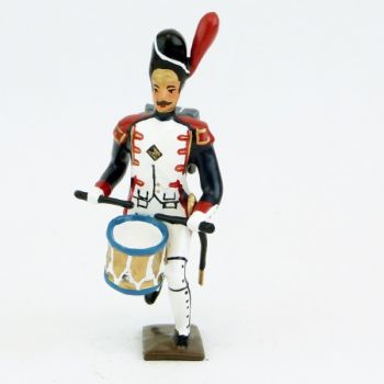 tambour des grenadiers de la garde à l'assaut