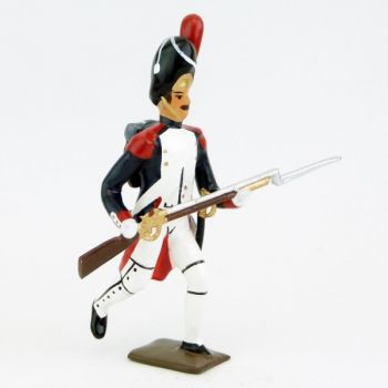 fantassin des grenadiers de la garde &agrave; l'assaut