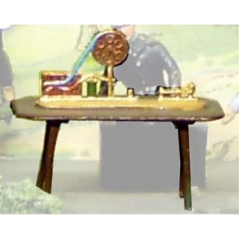 table avec t&eacute;l&eacute;graphe