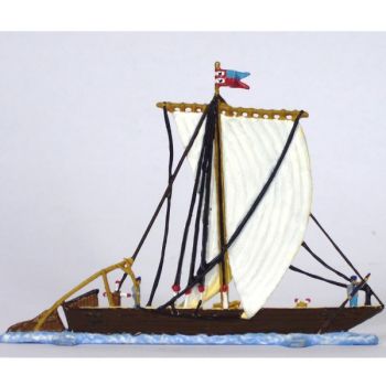 Gabare (ou gabarre) demi-ronde bosse