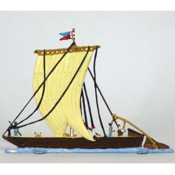 Gabare (ou gabarre) demi-ronde bosse