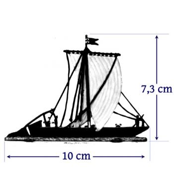 Gabare (ou gabarre) demi-ronde bosse