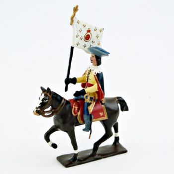 etendard des gardes richelieu &agrave; cheval (1610)