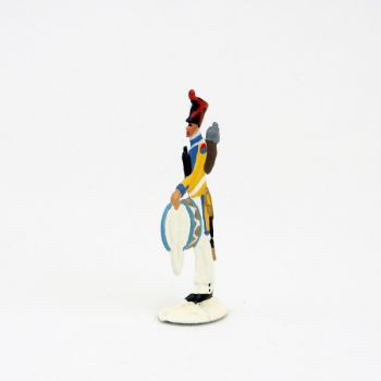 tambour des voltigeurs (plat d'étain)