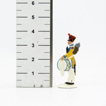 tambour des voltigeurs (plat d'étain)