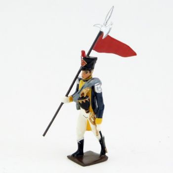 2e porte-aigle de la l&eacute;gion de la vistule (1809)