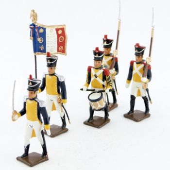 Légion de la vistule (1809), ensemble de 5 figurines