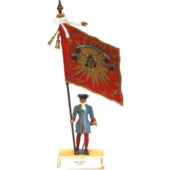 &eacute;tendard de la Picardie (1680, Louis XIV) sur socle bois