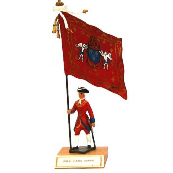 &eacute;tendard Royal Garde Marine (1740, Louis XV) sur socle bois
